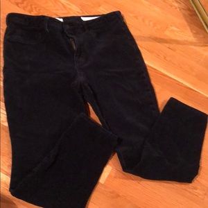 Pilcro High Rise corduroy skinny size 32 in black